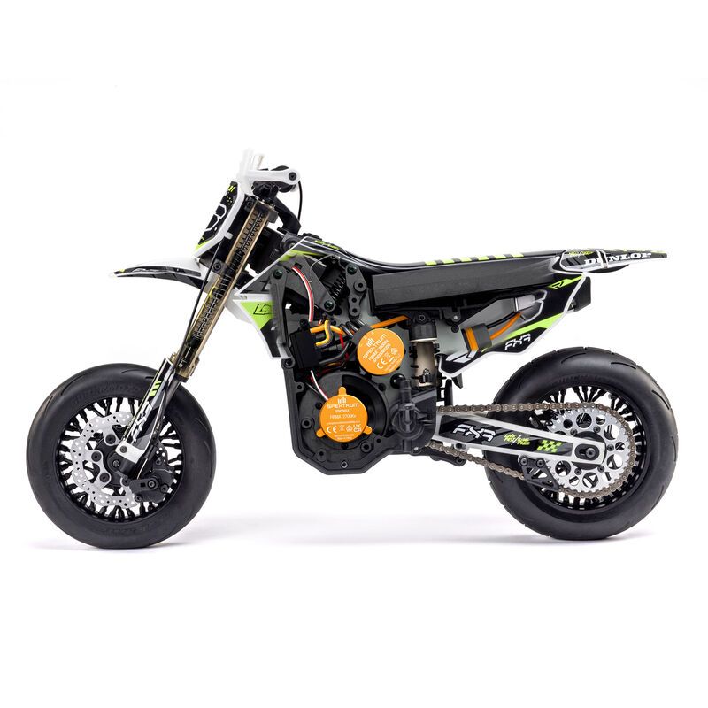 Losi 1/4 Promoto-SM Super Moto Motorcycle RTR - FXR White