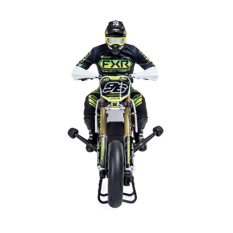 Losi 1/4 Promoto-SM Super Moto Motorcycle RTR - FXR White