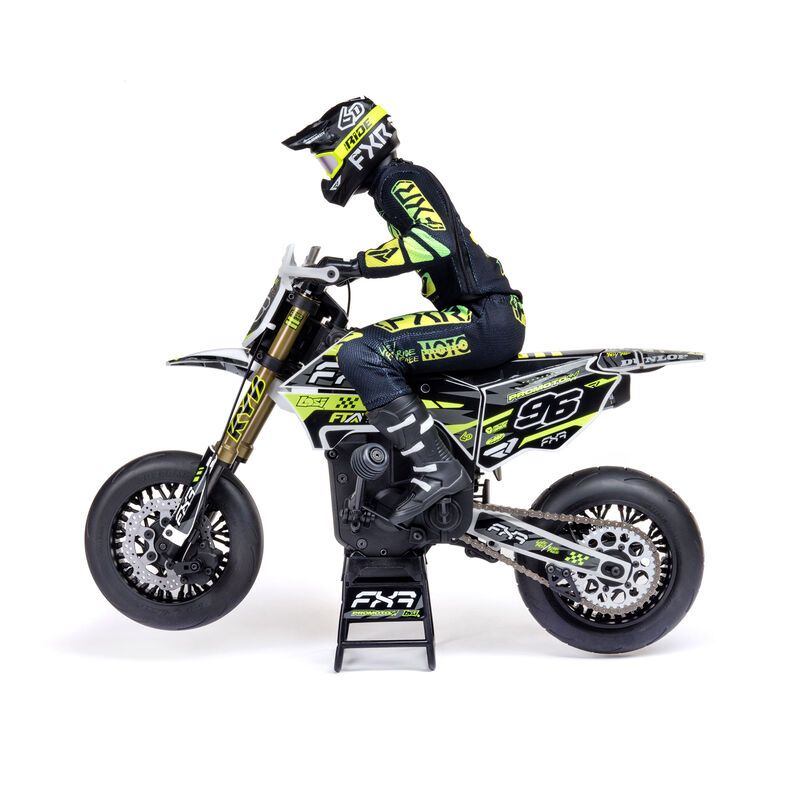 Losi 1/4 Promoto-SM Super Moto Motorcycle RTR - FXR White