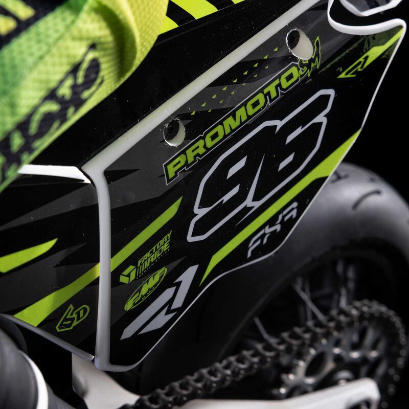 Losi 1/4 Promoto-SM Super Moto Motorcycle RTR - FXR White