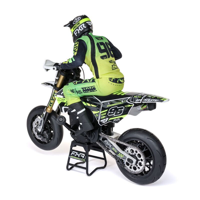Losi 1/4 Promoto-SM Super Moto Motorcycle RTR - FXR White
