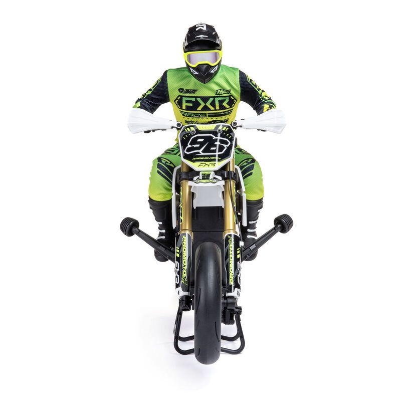 Losi 1/4 Promoto-SM Super Moto Motorcycle RTR - FXR White
