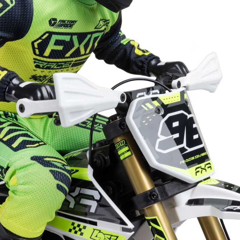 Losi 1/4 Promoto-SM Super Moto Motorcycle RTR - FXR White