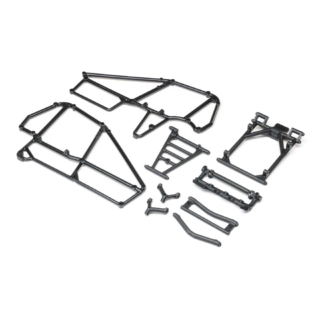 Losi Cage Set, Black: 22S Sprint