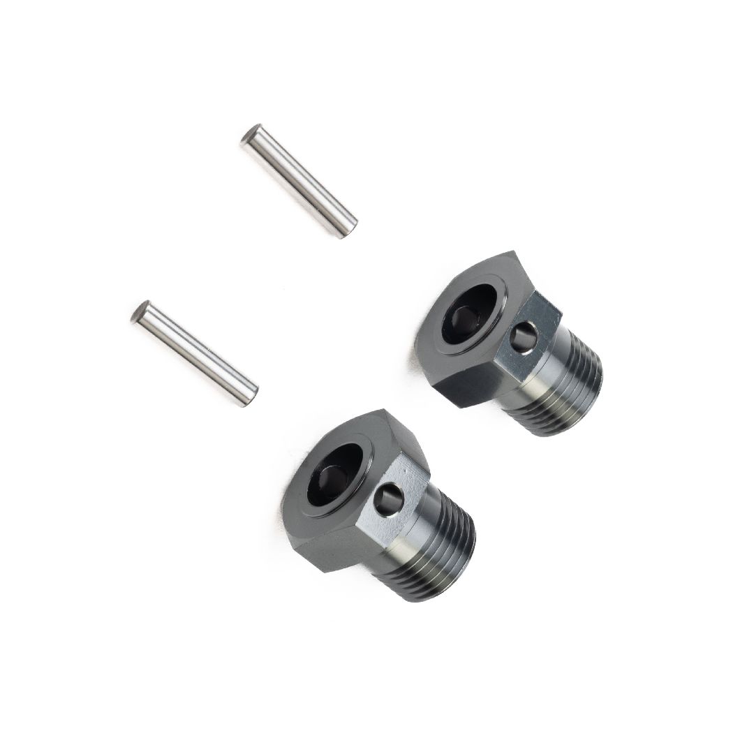 Losi F/R Wheel Hex and Pin (2): ALL 5IVE