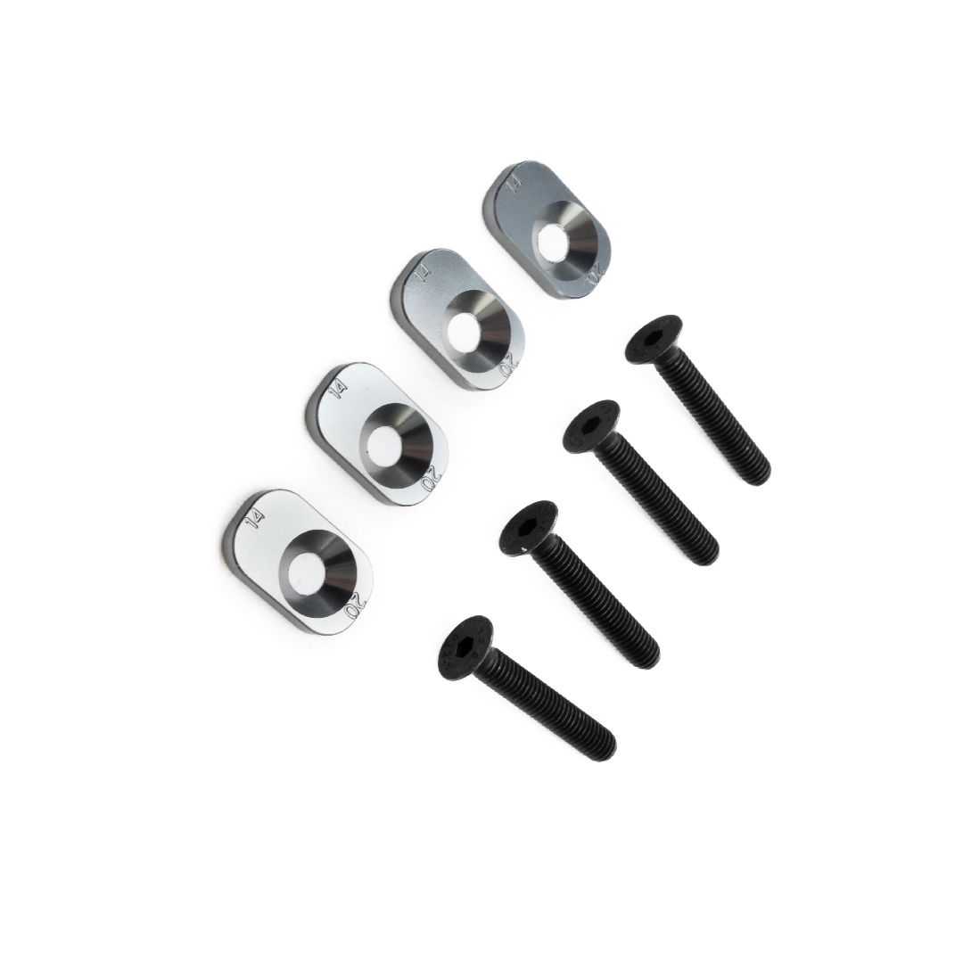 Losi Motor Mount Insert 14 & 20 for 67t spur: 5IVE-TE