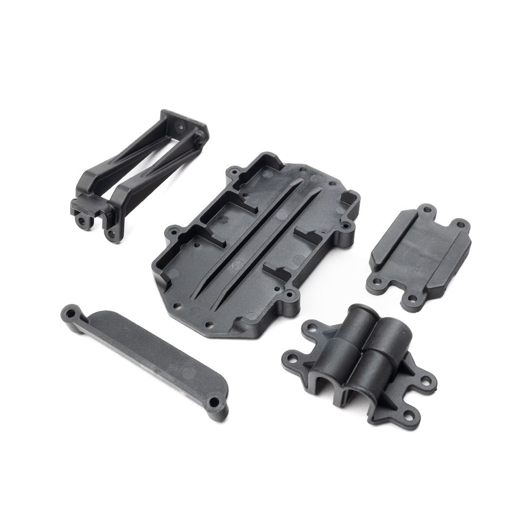 Losi ESC Tray, Switch and Plug Mount IC5: 5IVE-TE