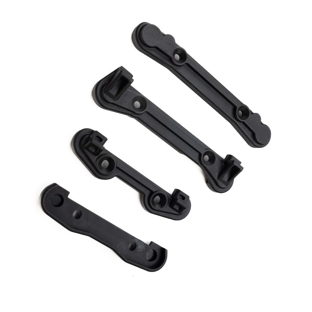 Losi Hinge Pin Brace Covers, F/R (4): ALL 5IVE