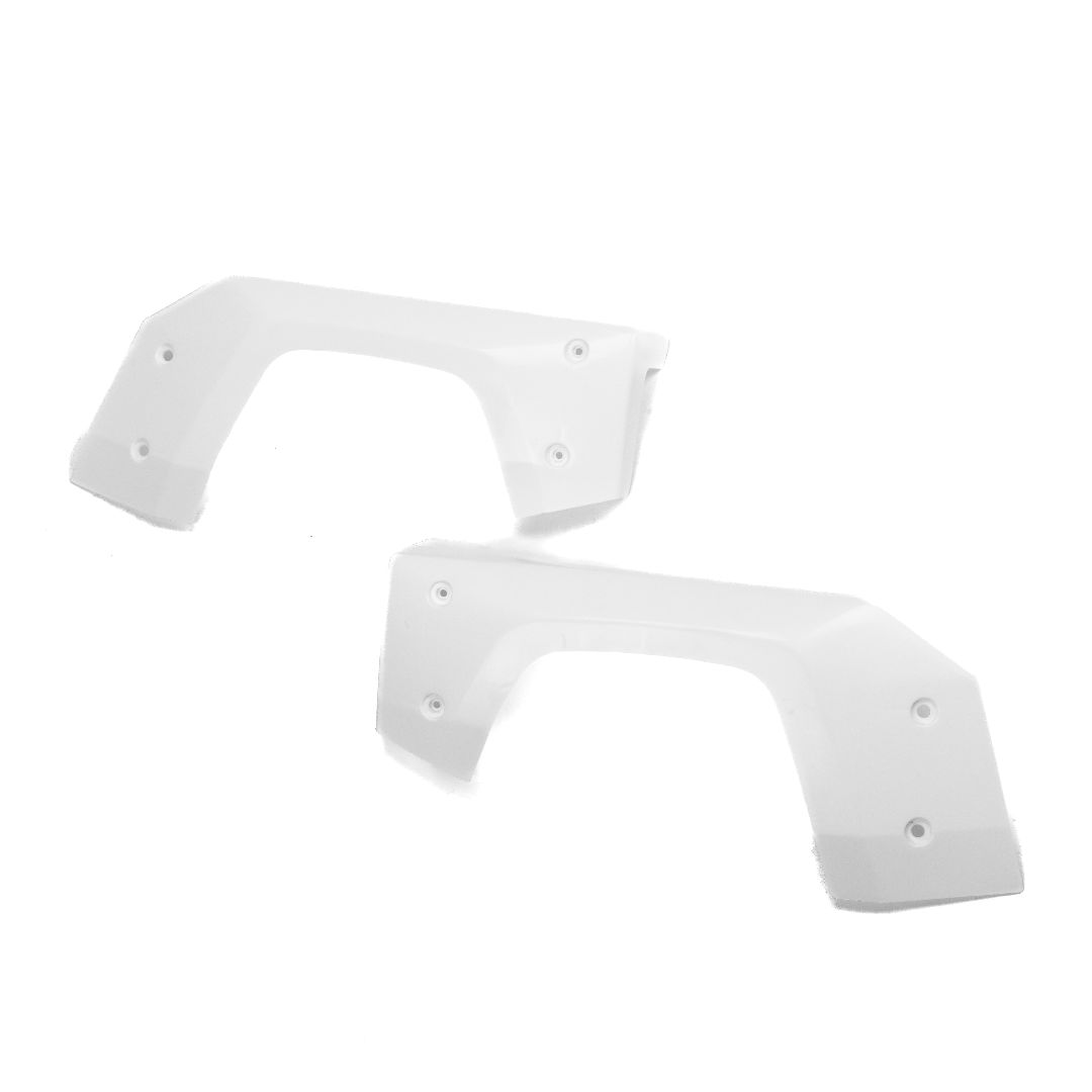 Losi Body Panel, Rear Fender, L/R, White: 5IVE-T 3.0
