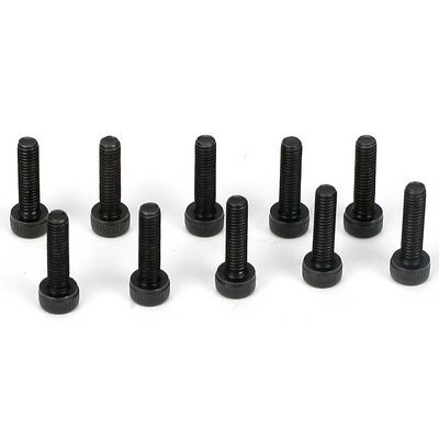 Losi Cap Head Screws, M3 x 12mm (10)
