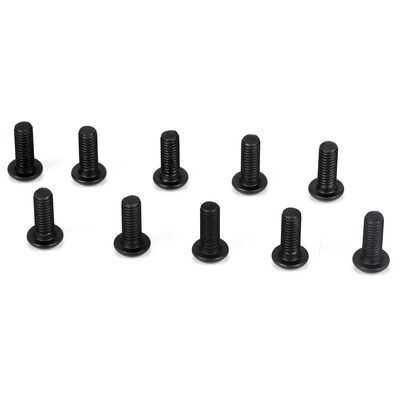 Losi Button Head Screws, M3 x 8mm (10)