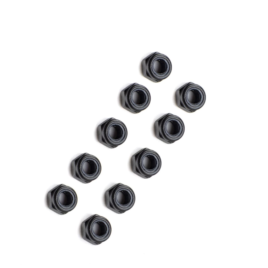 Losi Nylock Nut M6 STL (10)