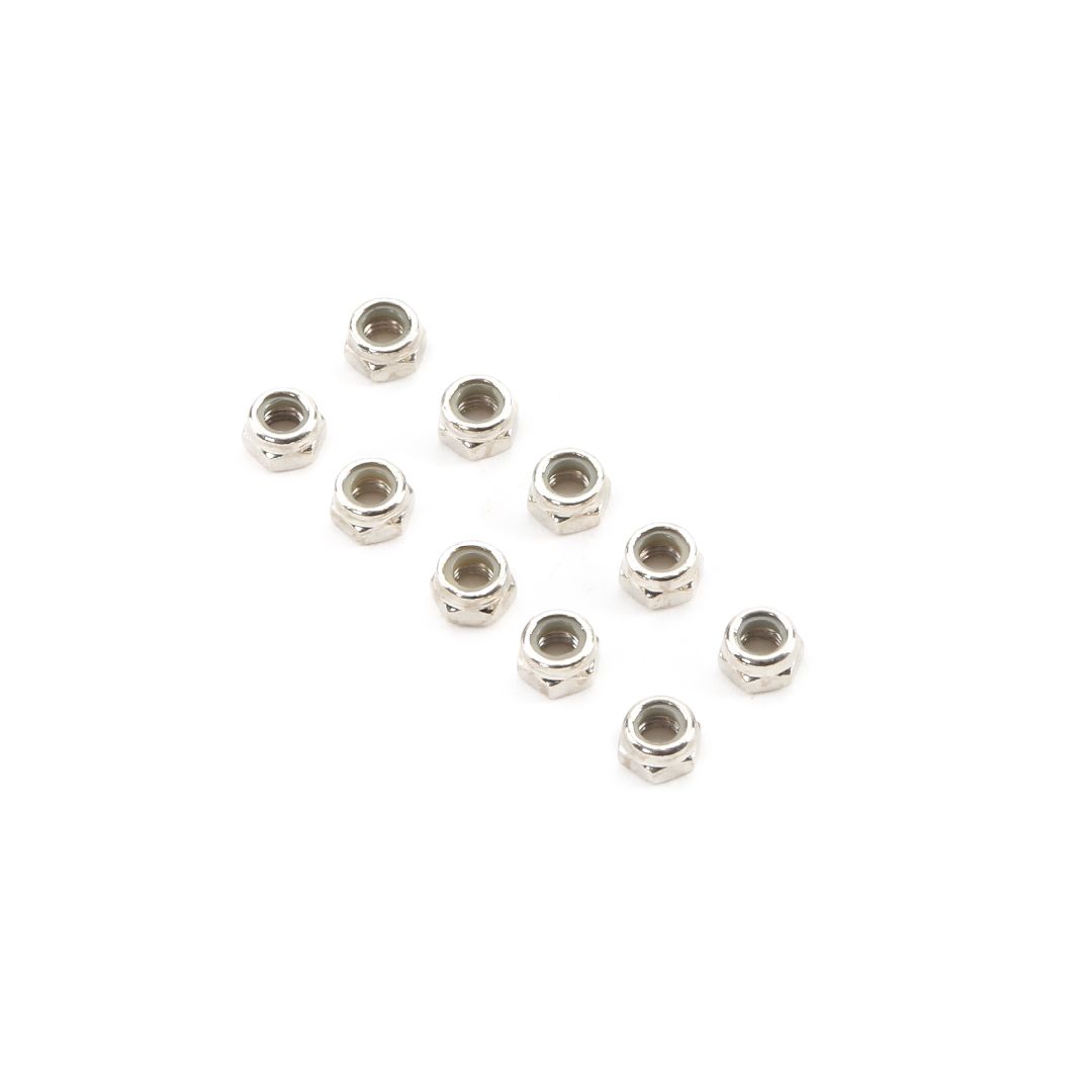 Losi Nylock Nut M5 STL (10)