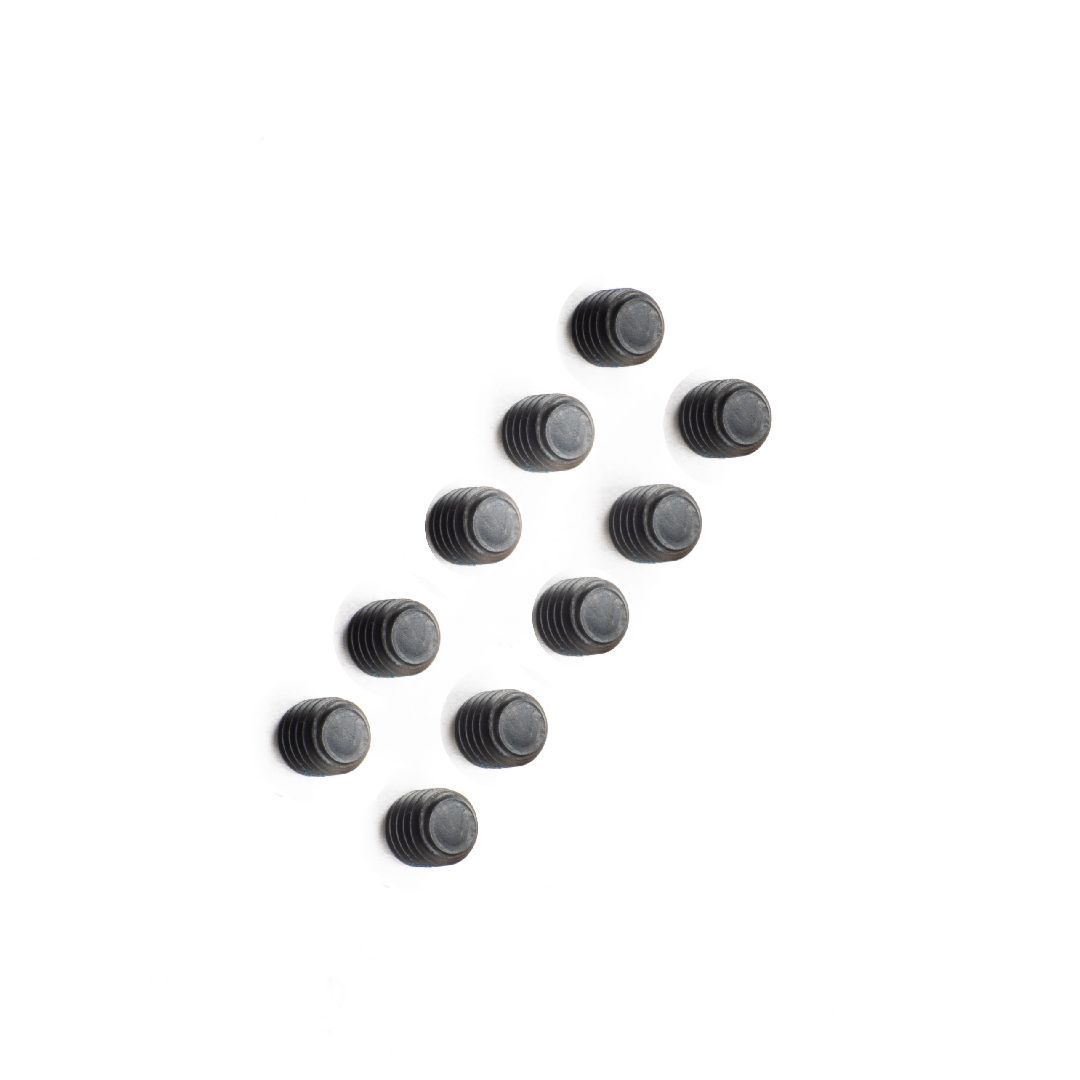 Losi Setscrew, M5 x 4mm, Flat Point, STL (10)