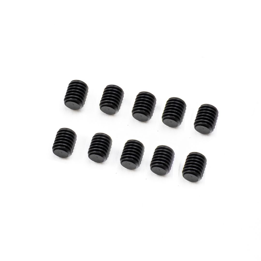 Losi Set Screw, M5 x 6mm Cup Point, STL (10)