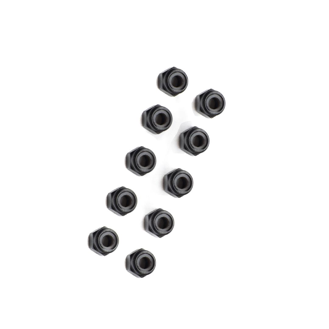 Losi Nylock Nut M4 STL (10)
