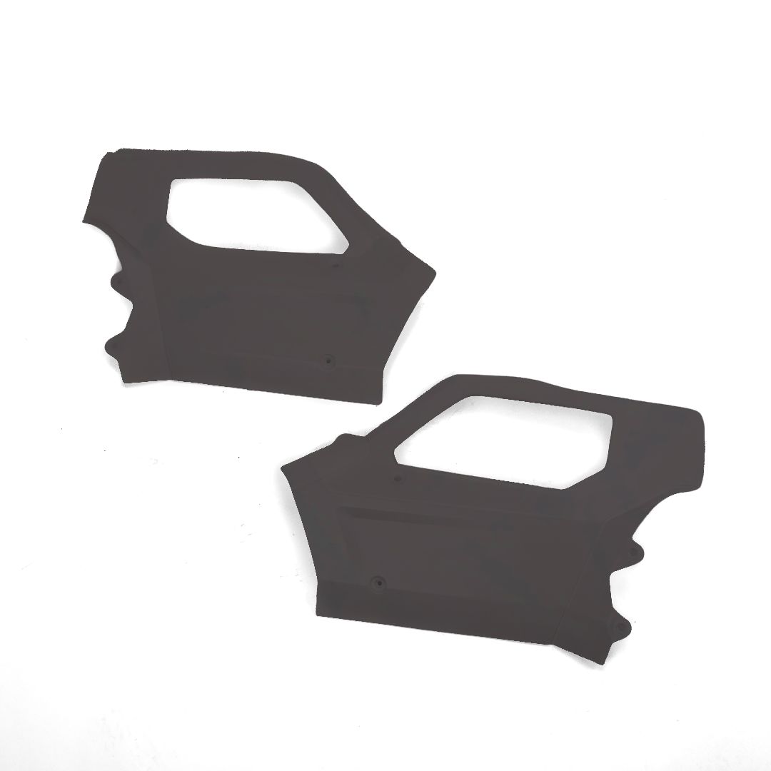 Losi Body Panel Door, L/R, Black: 5IVE-T 3.0