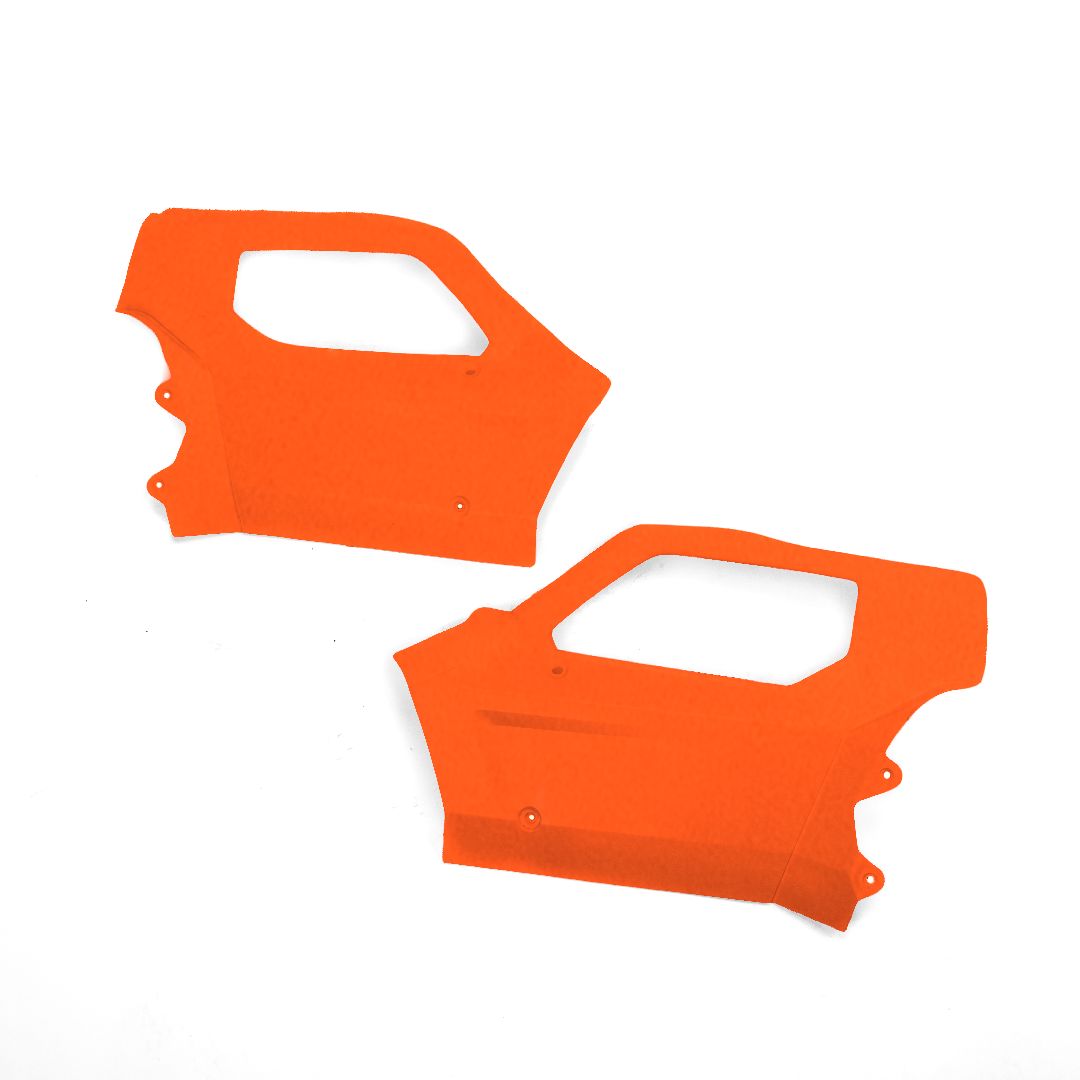Losi Body Panel, Door, L/R, Flourescent Orange: 5IVE-T 3.0