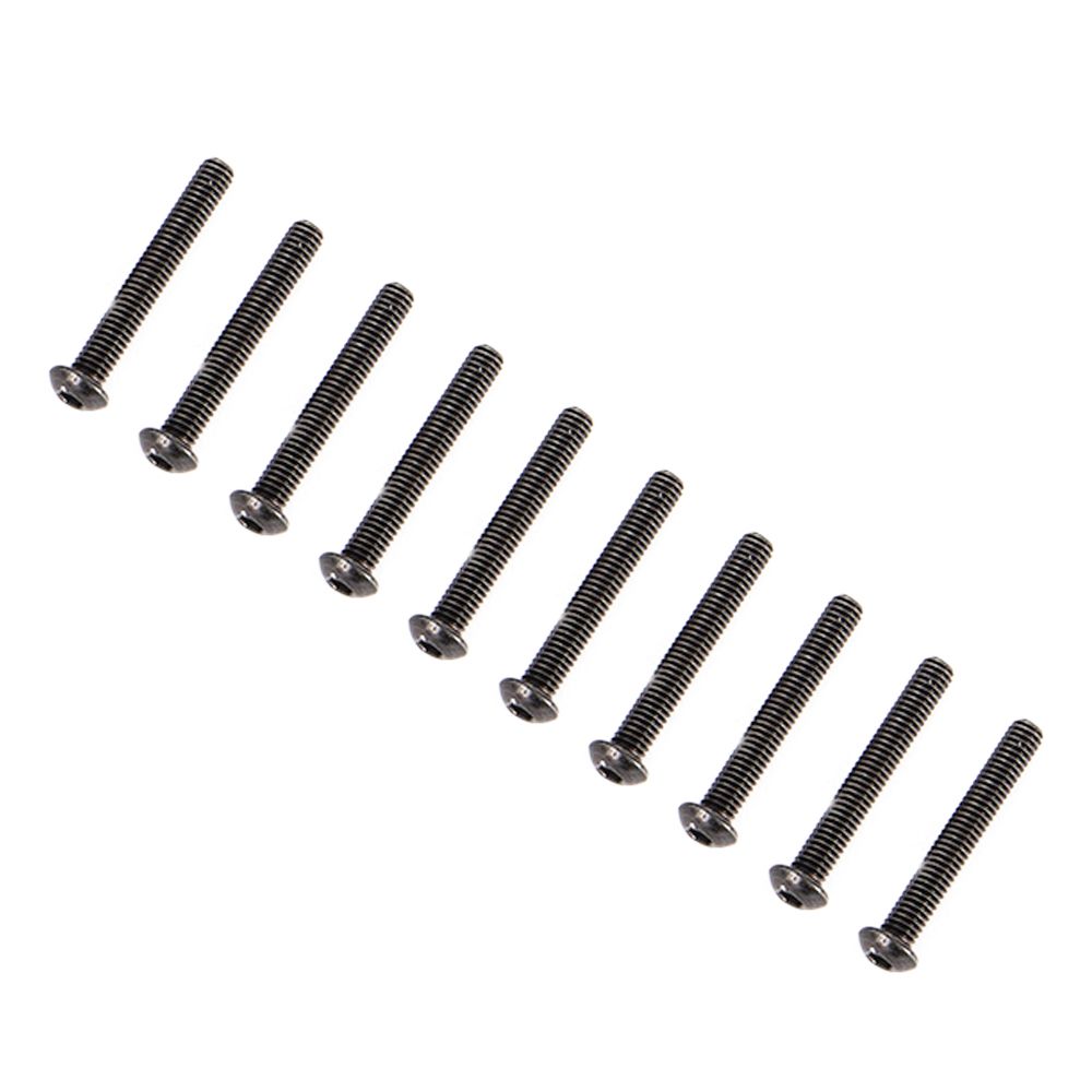 Losi Button Head Screws, M2.5 x 18mm (10)