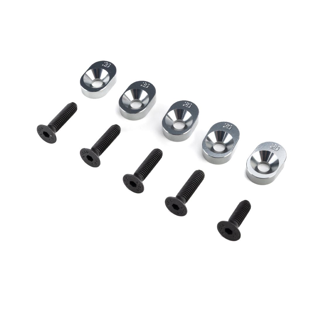 Losi 5IVE-T 3.0 Engine Mount Insert and Screws 20/67 (5)