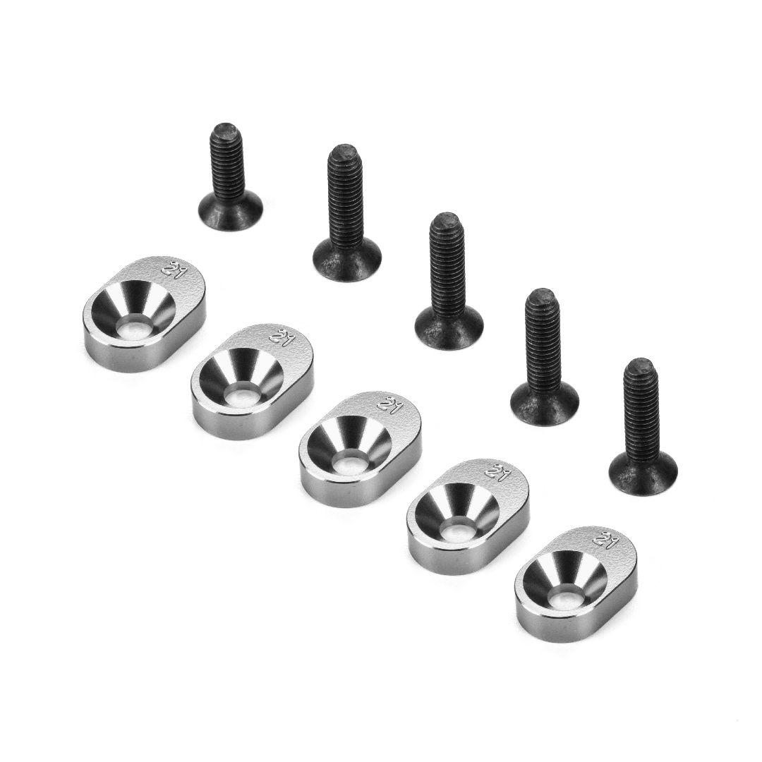 Losi 5IVE-T 3.0 Engine Mount Insert and Screws 21/67 (5)