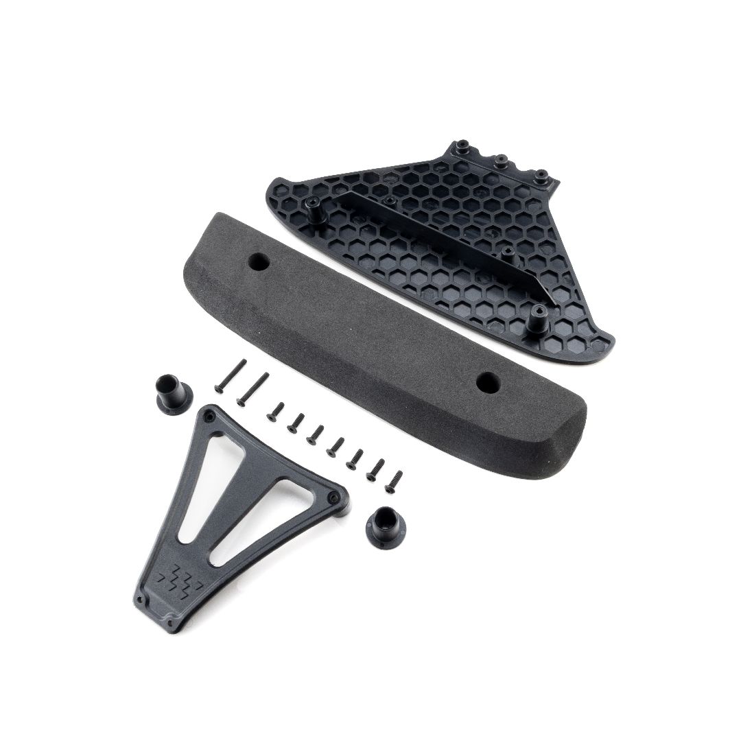 Losi 22S DLM Front Bumper Set - Black