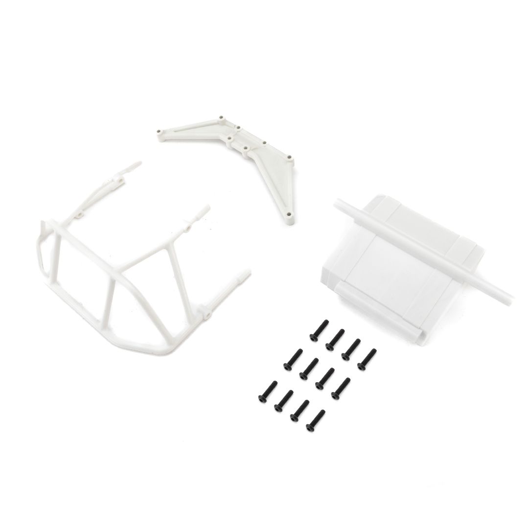 Losi 22S DLM Rear Bumper Set - White