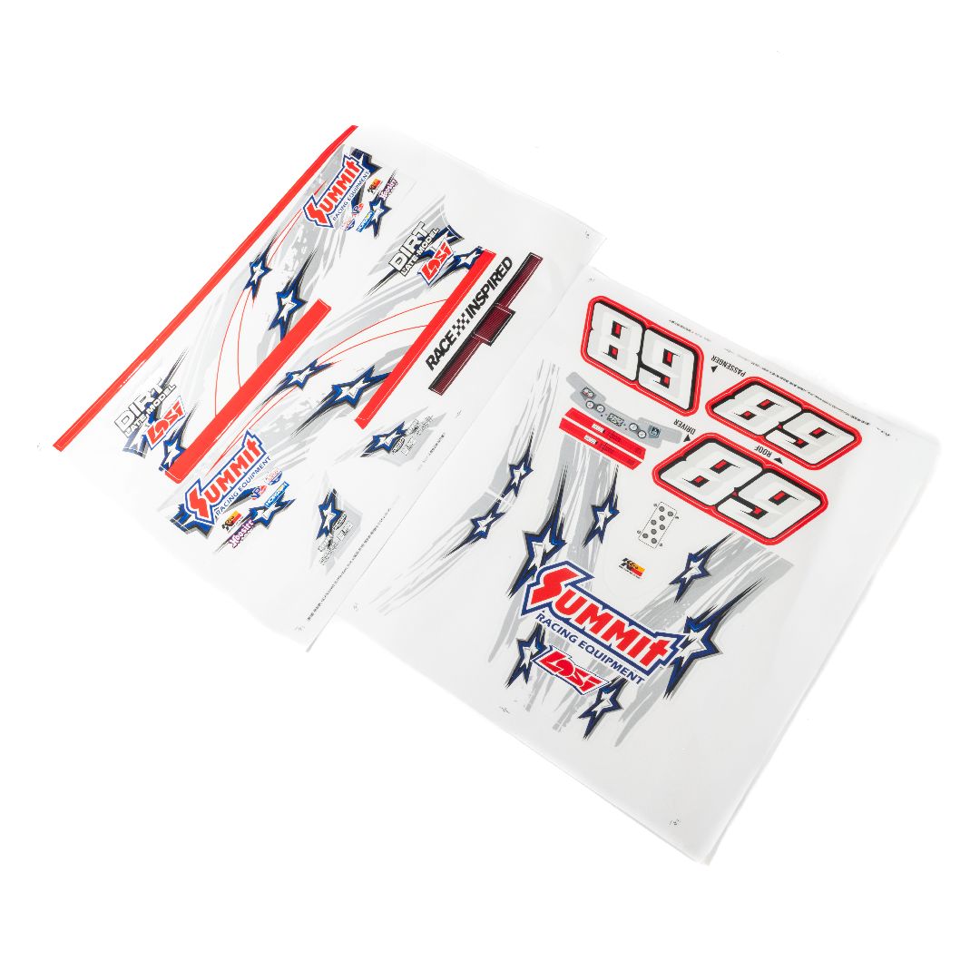 Losi 22S DLM Graphics Set Summit Racing