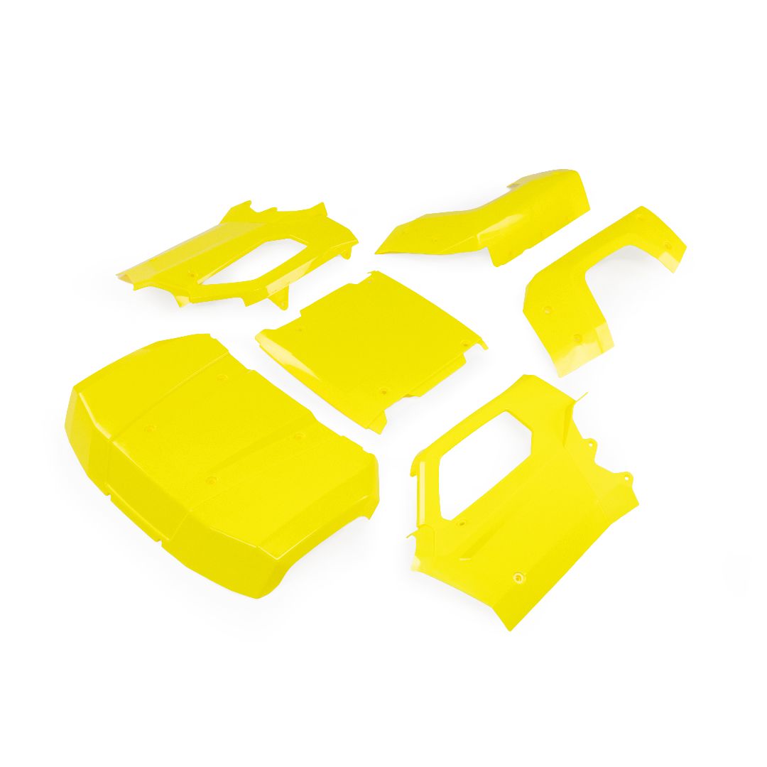 Losi 5IVE-T 3.0 Body Set Complete - Fluorescent Yellow