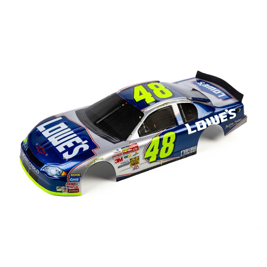 Losi Jimmie Johnson #48 Lowes '02 Monte Carlo Body: NASCAR GROM