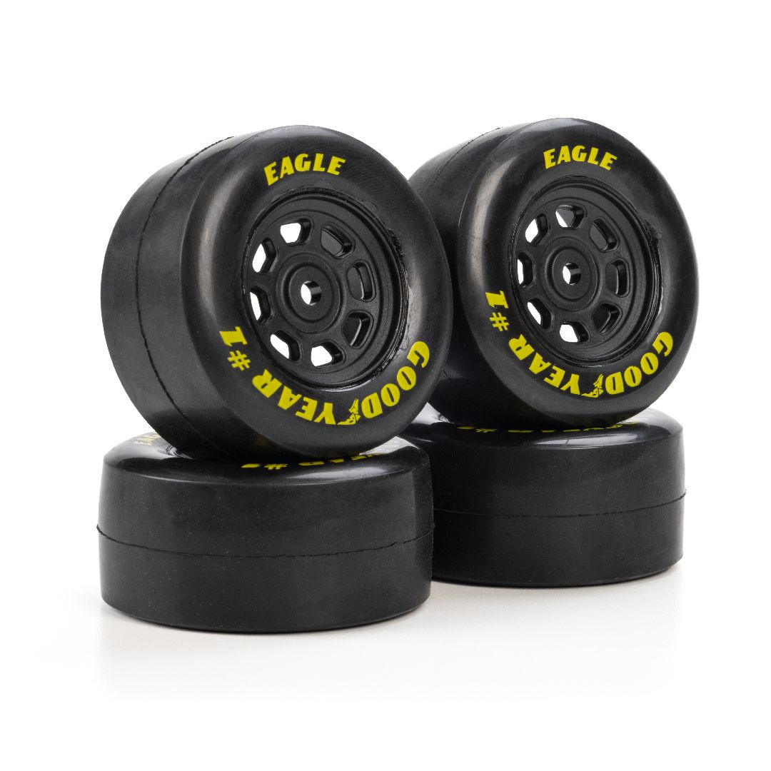 Losi NASCAR GROM Goodyear Eagle Gen 4 Stock Mounted Tires (4)