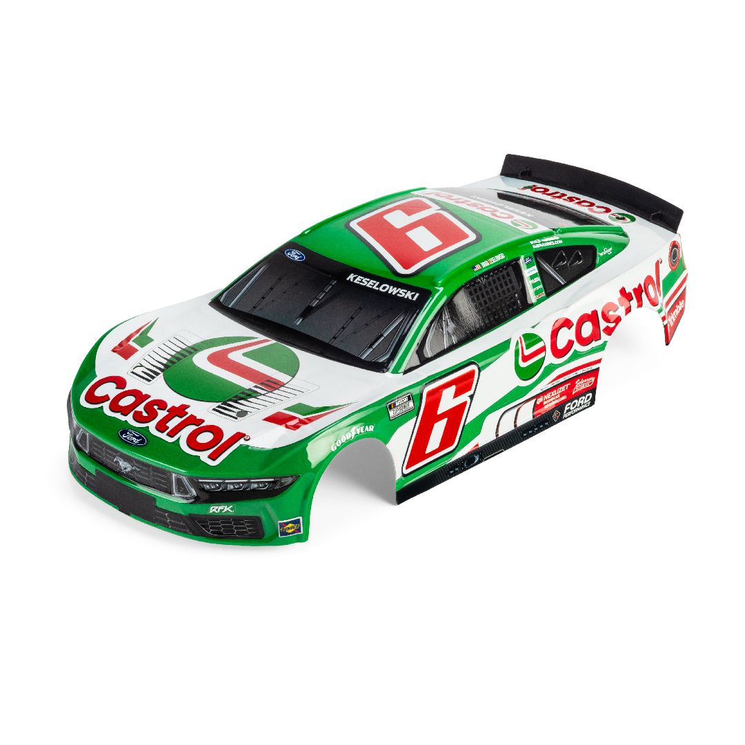Losi Brad Keselowski #6 Castrol 2026 Body: NASCAR GROM