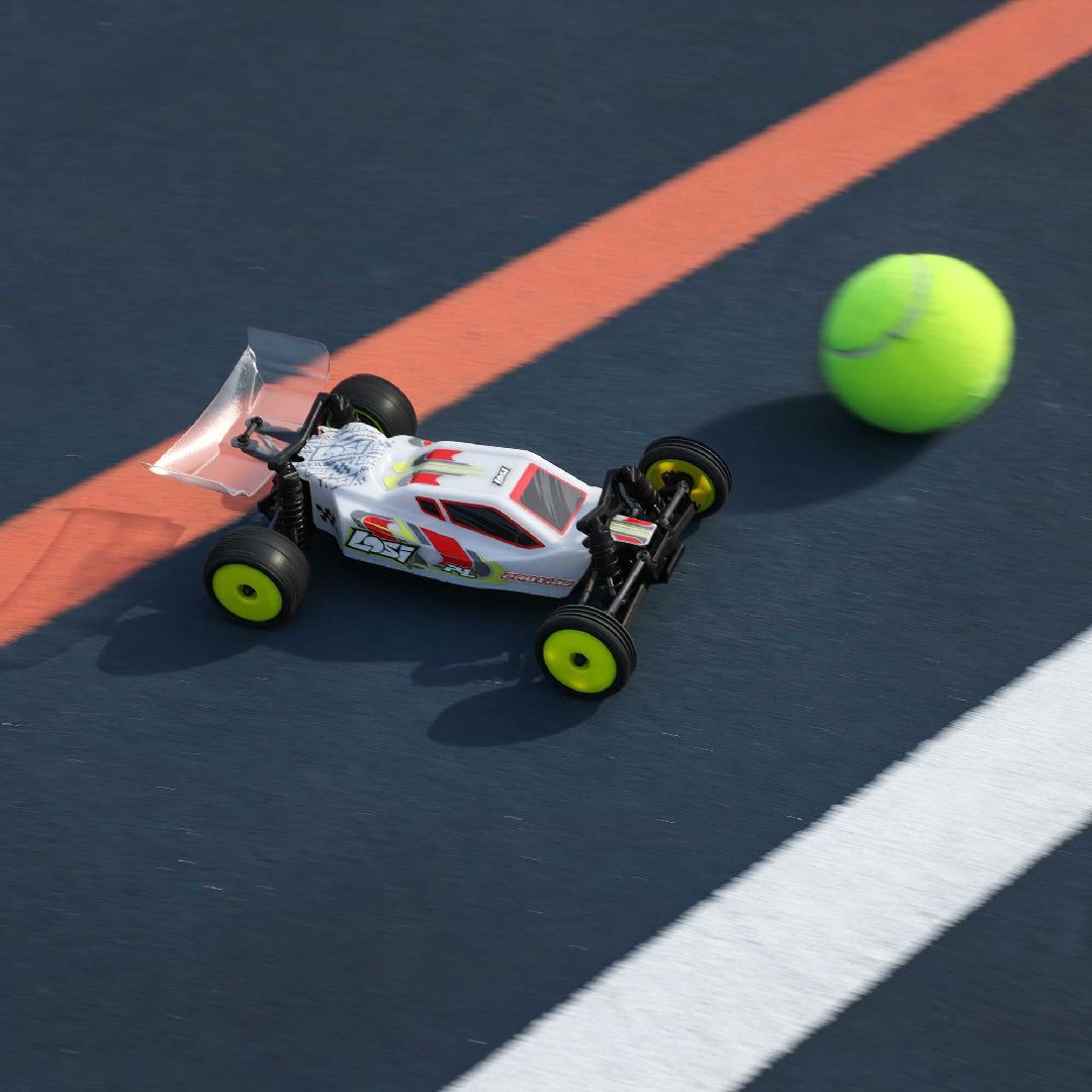 Losi 1/24 Micro-B Buggy 2wd RTR - White