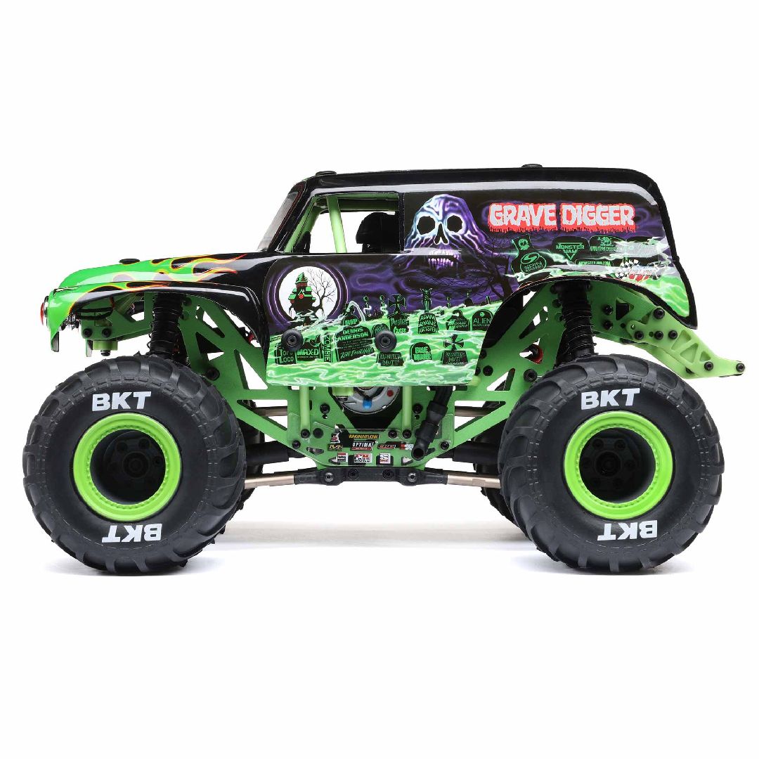 Losi 1/18 Mini LMT Grave Digger Monster Truck 4X4 RTR - Green