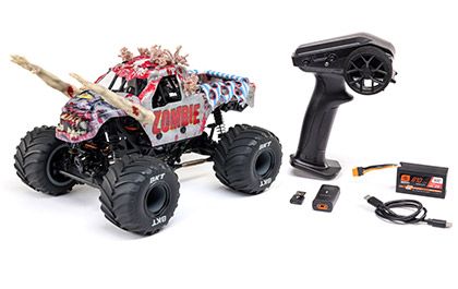 Losi 1/18 Mini LMT Zombie RTR - Battery and Charger Included