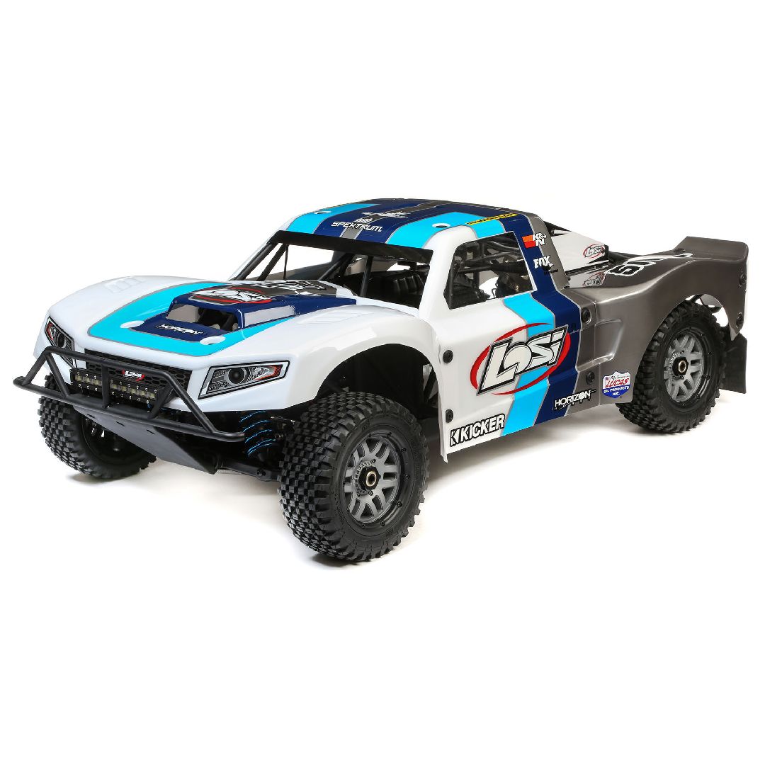 Losi 1/5 5IVE-T 2.0 V2 Gas 4x4 BND - Grey/Orange/White