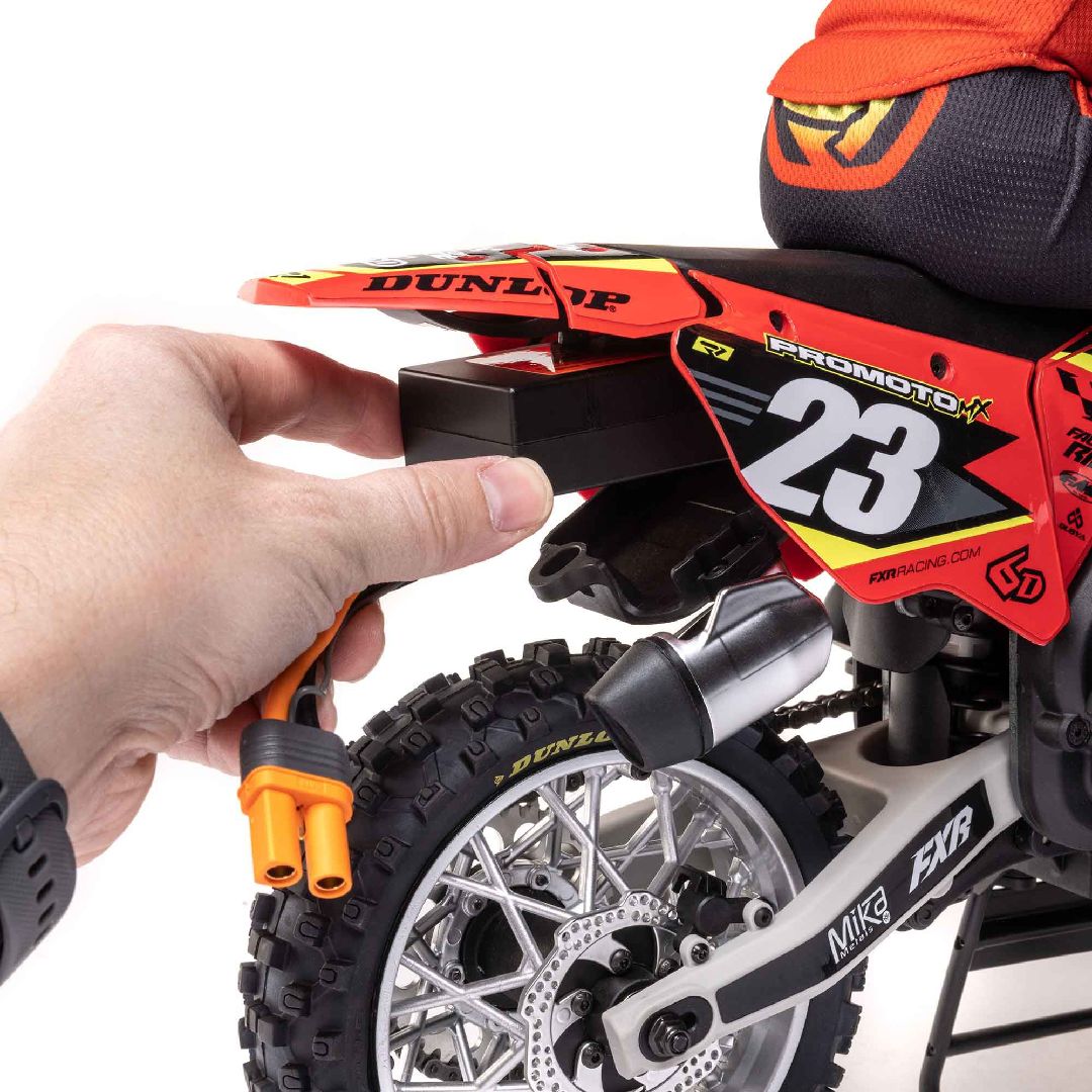 Losi 1/4 Promoto-MX Motorcycle Brushless RTR - FXR Red