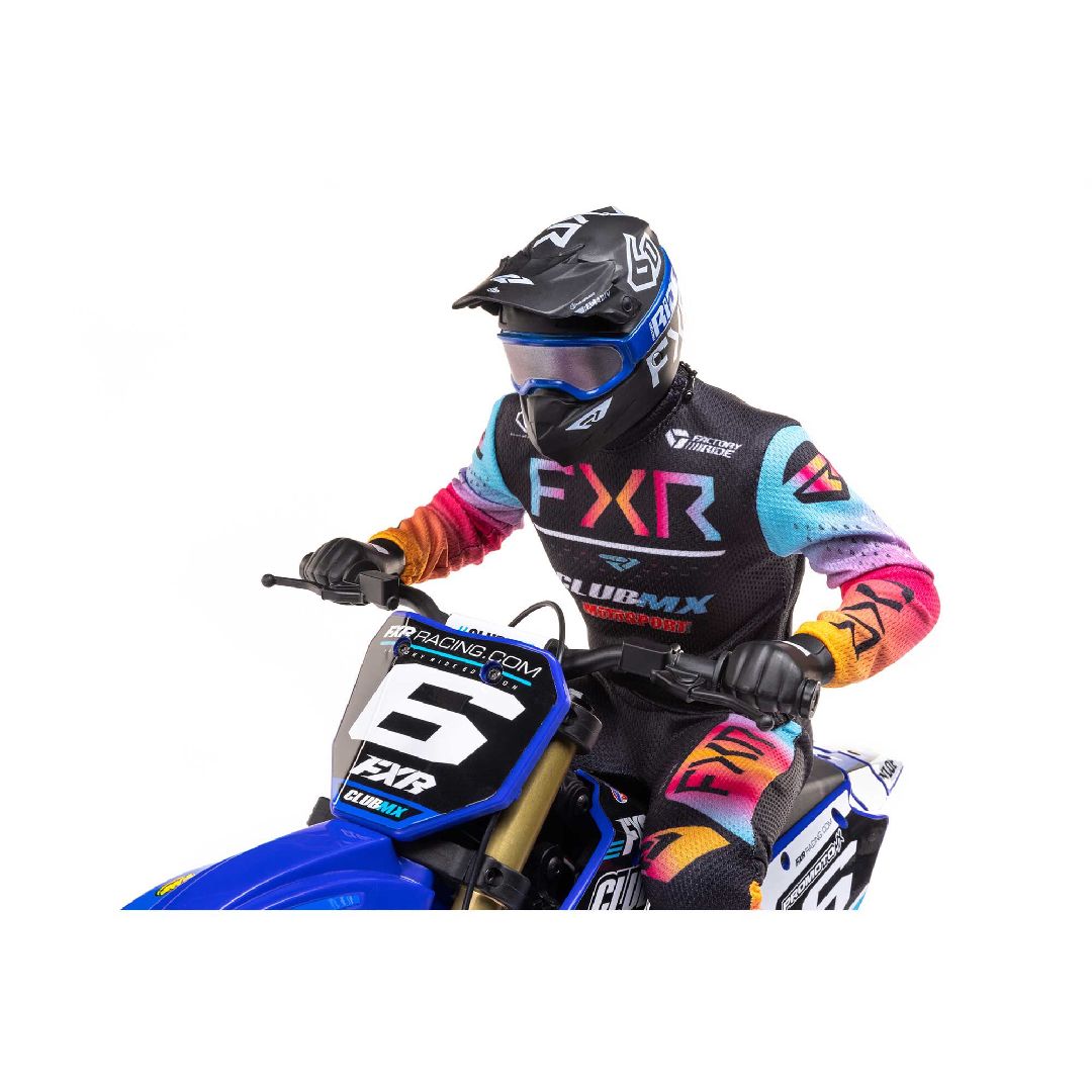 Losi 1/4 Promoto-MX Motorcycle Brushless RTR - ClubMX Blue