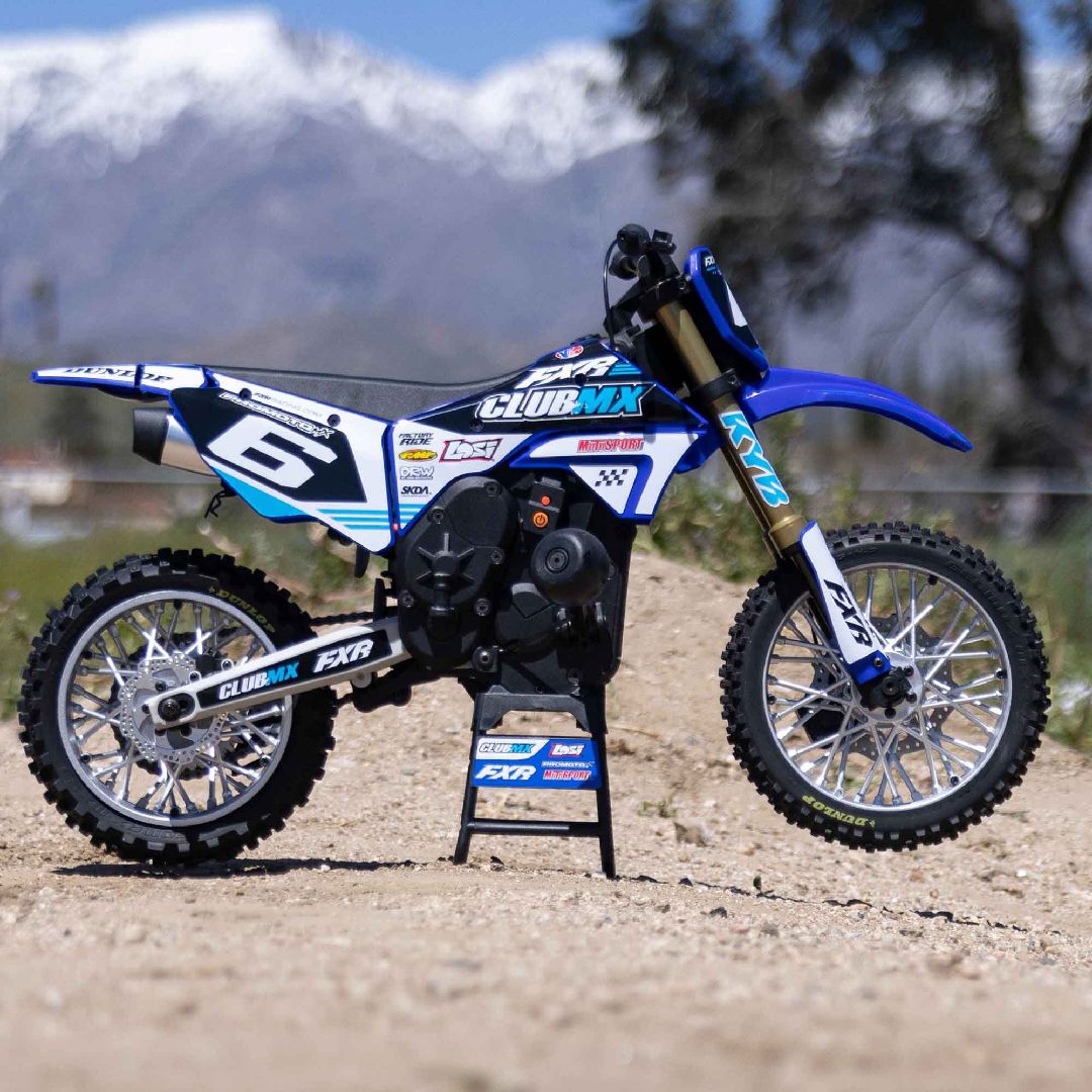 Losi 1/4 Promoto-MX Motorcycle Brushless RTR - ClubMX Blue