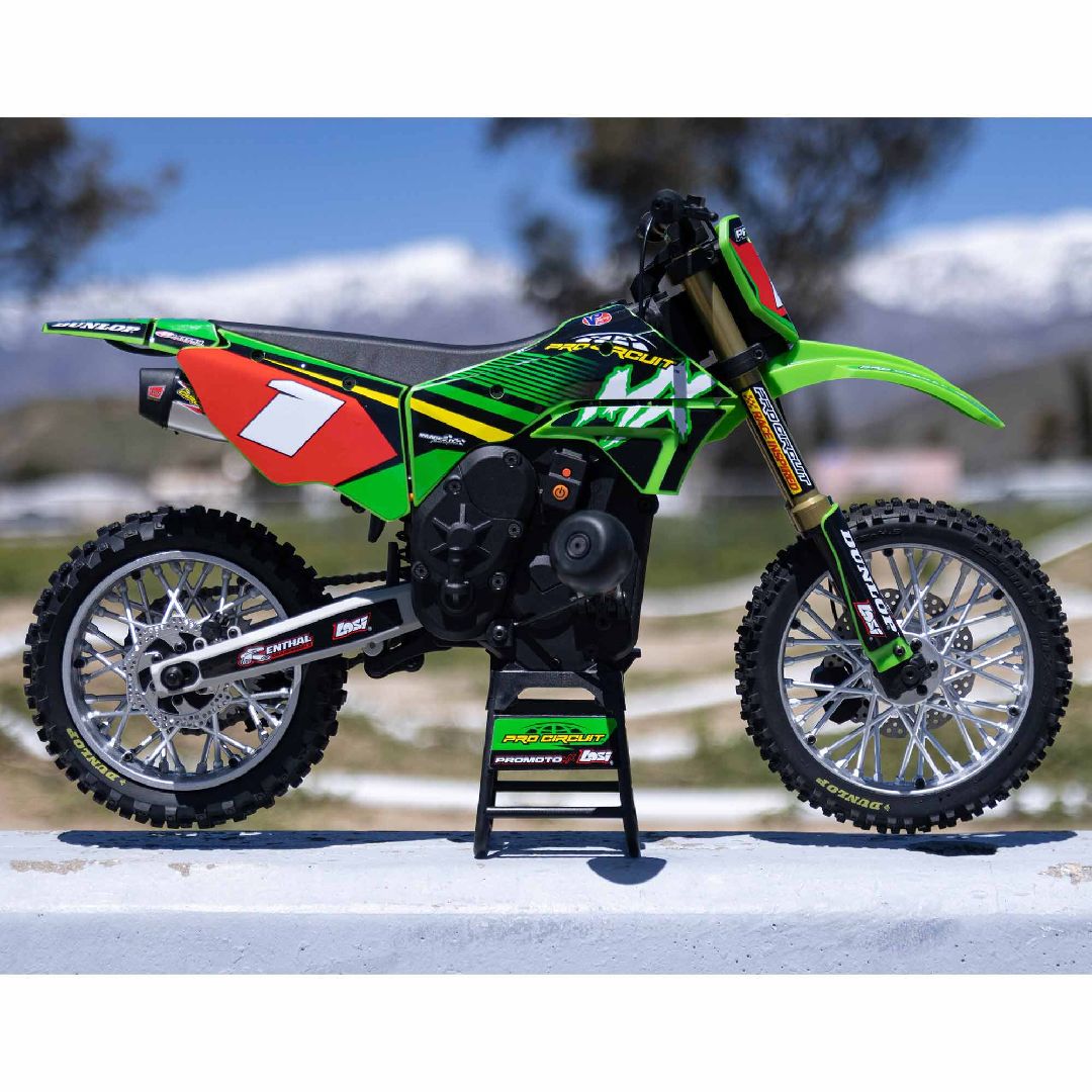Losi 1/4 Promoto-MX Brushless RTR - Pro Circuit Green