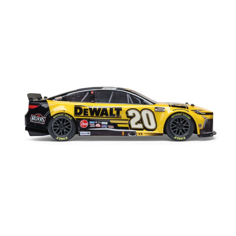 Losi 1/12 NASCAR Bell #20 Brushed AWD RTR (B&C Incl) - Yellow - Click Image to Close