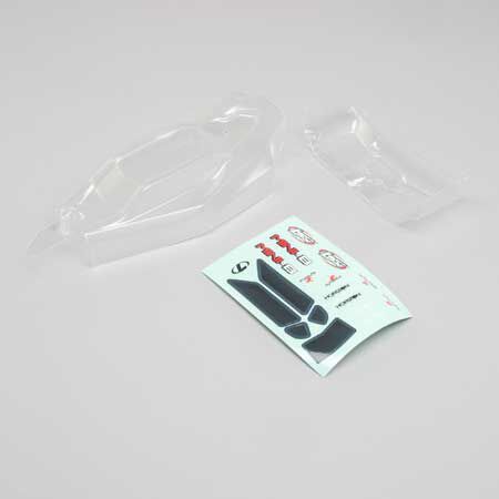Losi Body, Wing, Clear: Mini-B