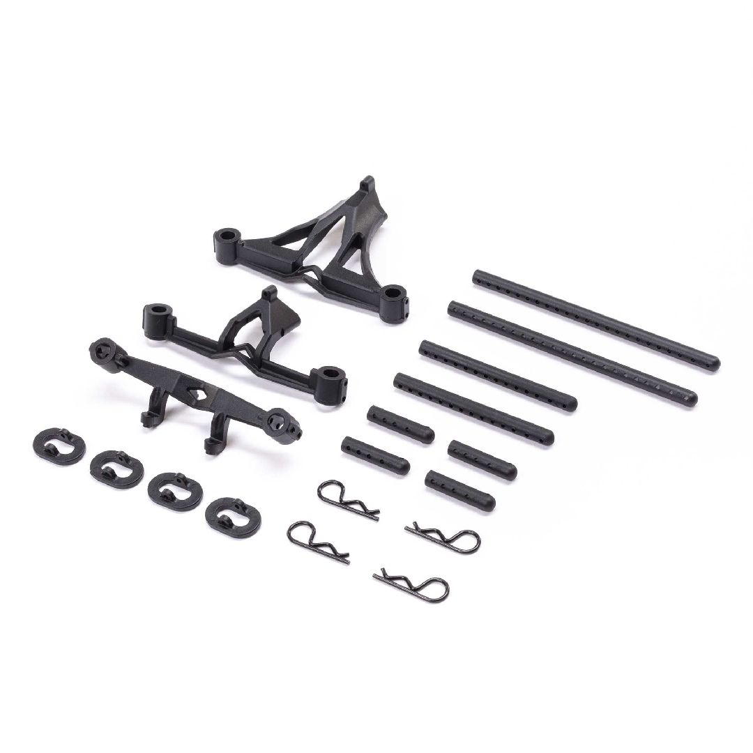 Losi Body Mount Set & Posts: Mini Drag
