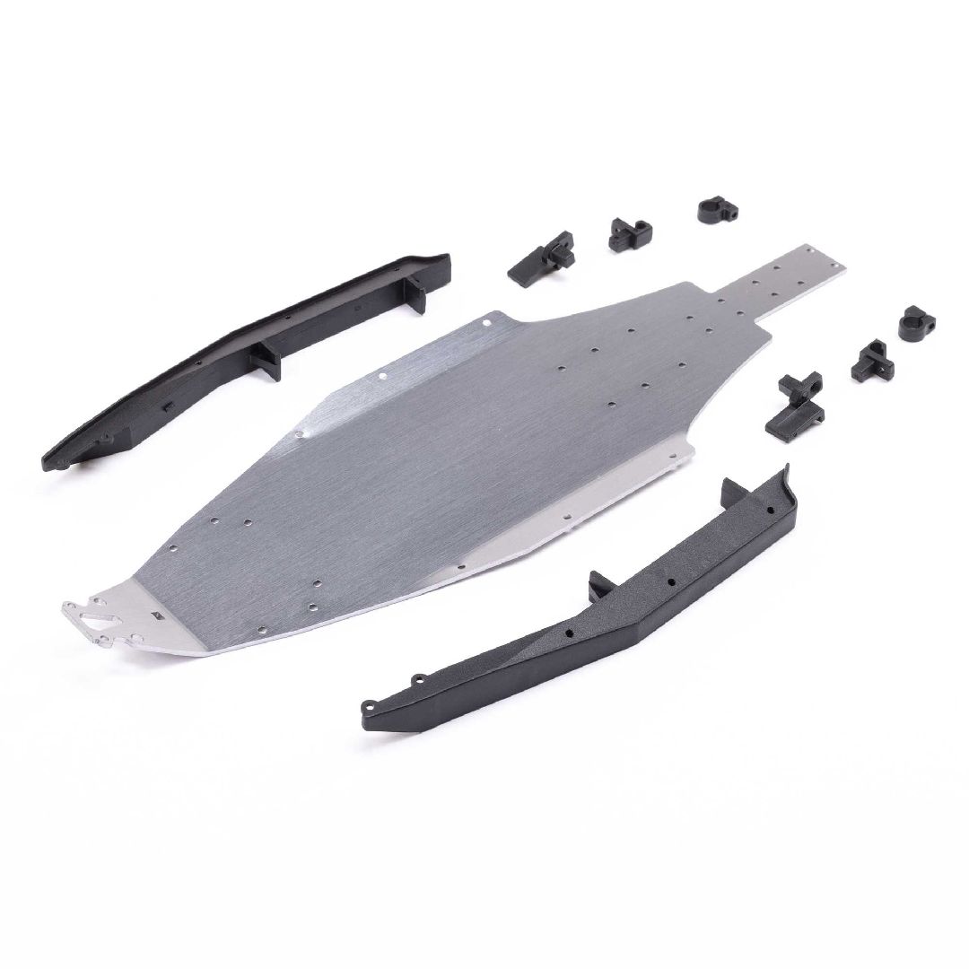 Losi Chassis & Side Guard Set: Mini Drag