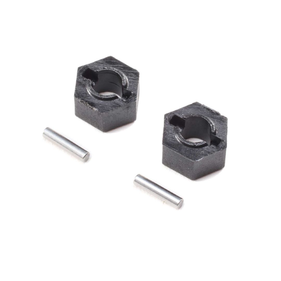 Losi Wheel Hex, Pin (2): Mini-T 2.0 Losi Wheel Hex, Pin (2): Mini-T 2.0