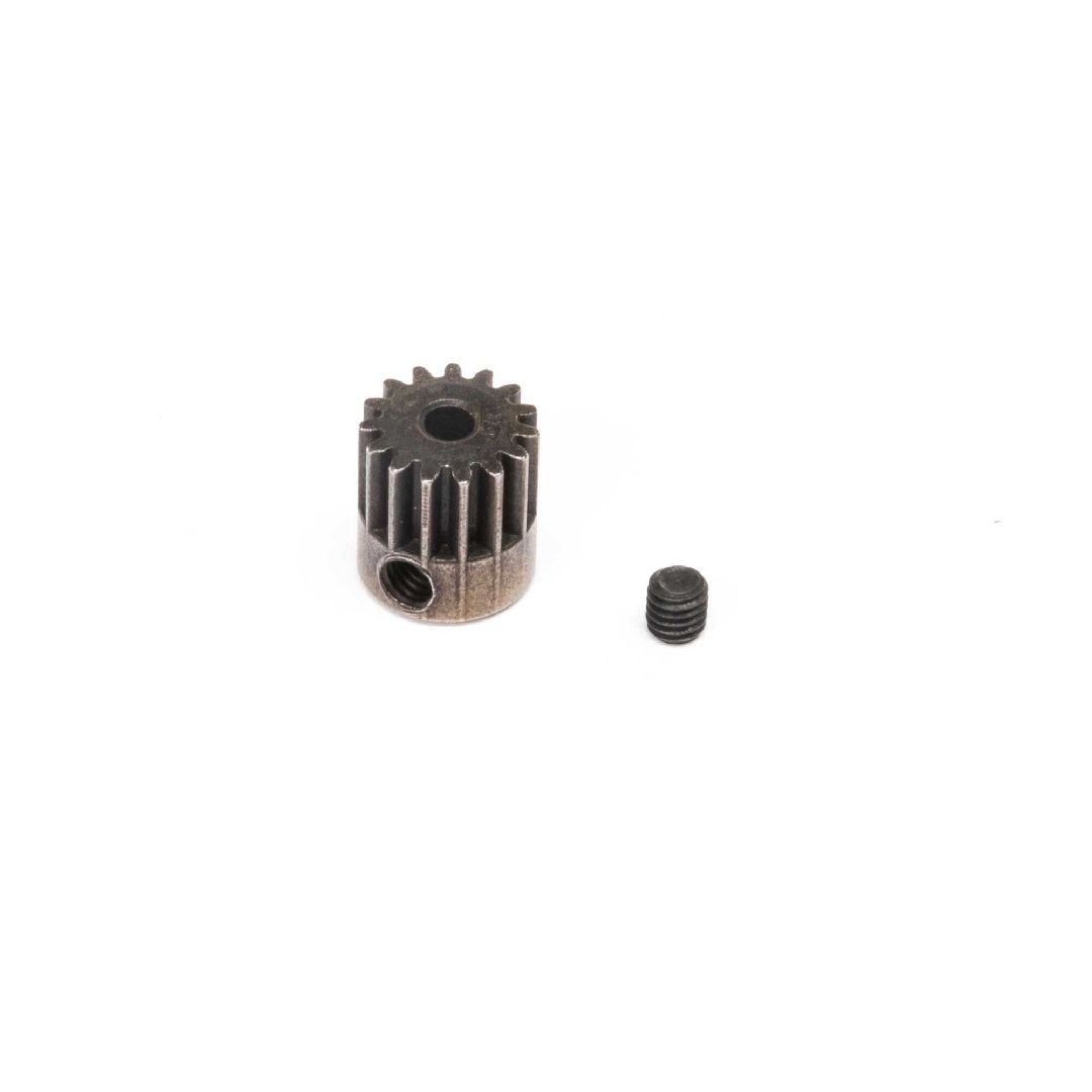 Losi Mod 0.5 Steel Pinion Gear (2mm Shaft) (15T) for Mini LMT