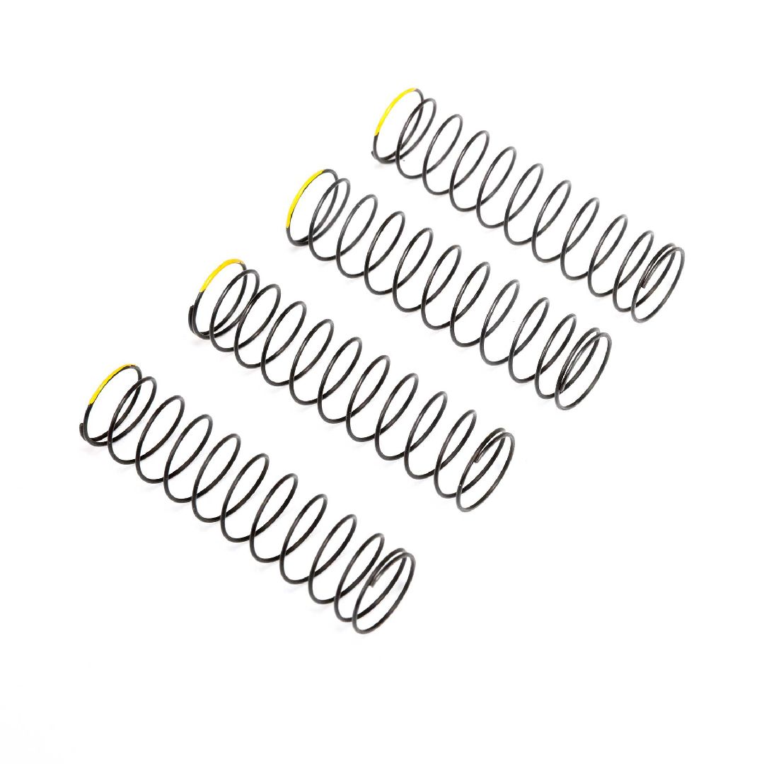 Losi Shock Springs Soft, Yellow (4): Mini LMT