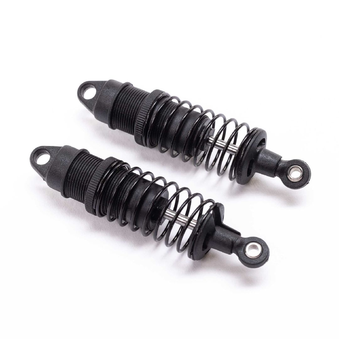Losi Front Shock Set, 44.5mm, Assembled: Mini Drag