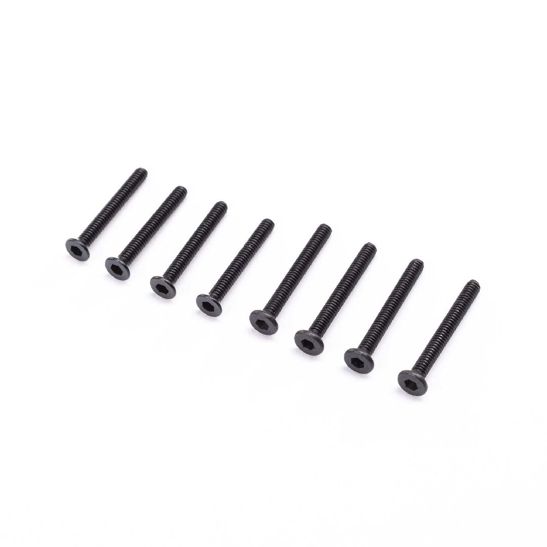 Losi Flathead Screw, M2 x 16mm (4), M2 x 18mm (4)
