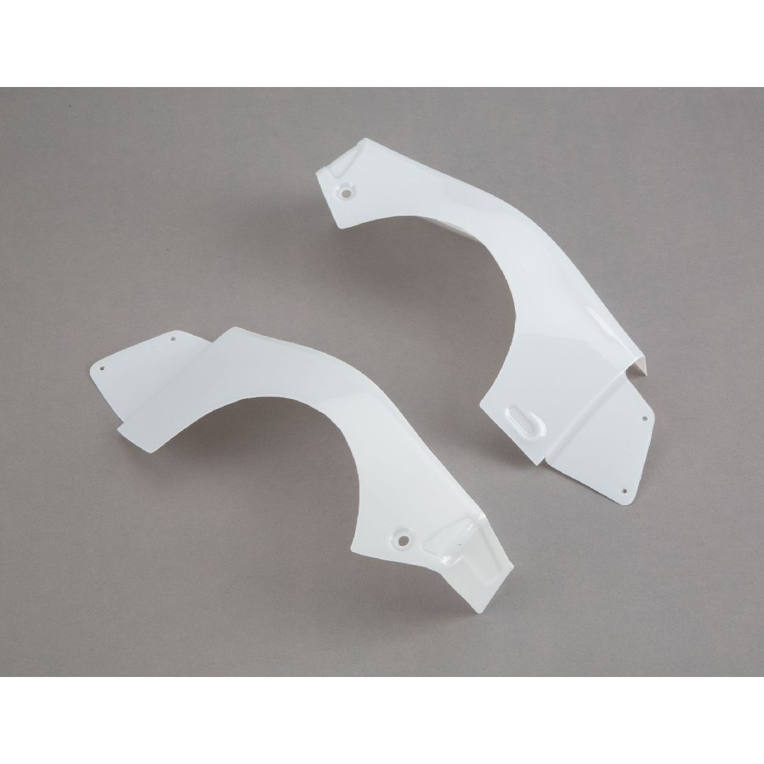 Losi L/R Rear Fender Set, White: Baja Rey
